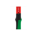 Apple MUQ73ZM/A accessoire intelligent à porter sur soi Bande Noir, Vert, Rouge Fluoroélastomère