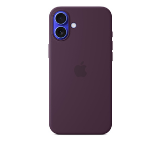 Apple Coque en silicone avec MagSafe pour iPhone 16 Plus - Prune