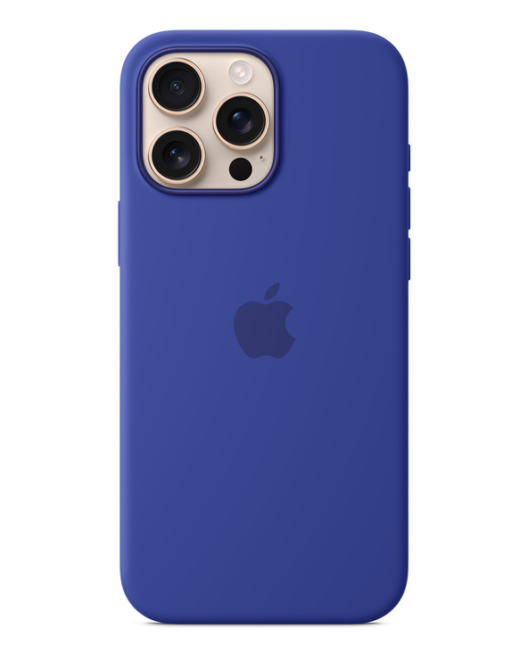 Apple Coque en silicone avec MagSafe pour iPhone 16 Pro Max - Outremer