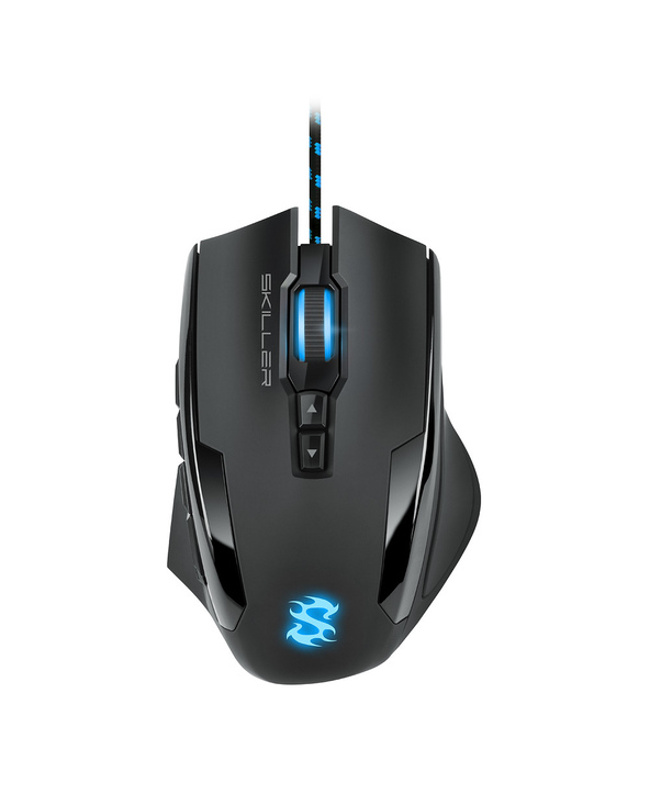 Sharkoon Skiller SGM1 souris Jouer Droitier USB Type-A Optique 10800 DPI