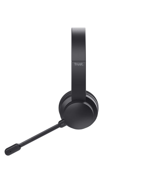 Trust Ayda Casque Avec fil &sans fil Arceau Appels/Musique USB Type-C Bluetooth Noir