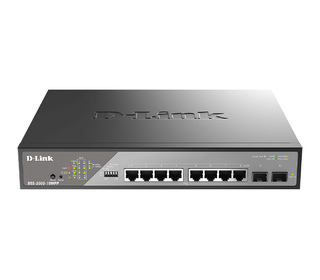 D-Link DSS-200G-10MPP/E commutateur réseau Géré L2 Gigabit Ethernet (10/100/1000) Connexion Ethernet, supportant l'alimentation 