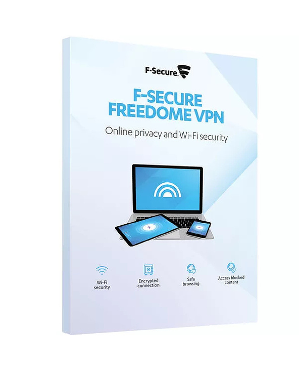 F-SECURE Freedome VPN Sécurité antivirus Complète Multilingue 1 licence(s) 1 année(s)