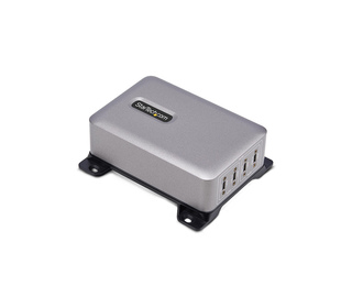 StarTech.com Chargeur USB-C Multi-Appareils à 4 Ports, 240 W au Total, Port Unique 140 W EPR, PD 3.1, Ports de Verrouillage à Vi