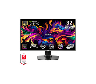 MSI MPG 322URX QD-OLED 31.5" QD-OLED 4K Ultra HD 0,03 ms Noir