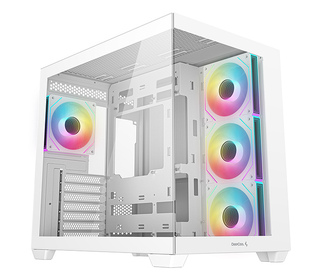 DeepCool CG530 4F WH Midi Tower Blanc