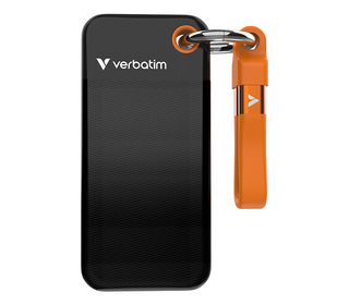 Verbatim Pocket SSD 1 To USB Type-C 3.2 Gen 2 (3.1 Gen 2) Noir, Orange