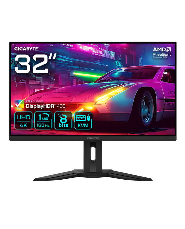 GIGABYTE M32UP 31.5" ÉCRAN DE JEU UHD - 3840 X 2160, 160 HZ, 1 MS, 350 CD/M², AMD FREESYNC PREMIUM PRO, DISPLAYHDR 400, HDMI 2.1