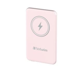 Verbatim Charge 'n' Go Lithium Polymère (LiPo) 5000 mAh Recharge sans fil Rose