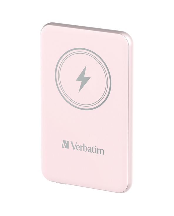 Verbatim Charge 'n' Go Lithium Polymère (LiPo) 5000 mAh Recharge sans fil Rose
