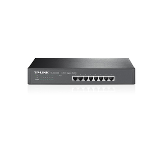 TP-Link TL-SG1008 Non-géré Gigabit Ethernet (10/100/1000) 1U Noir