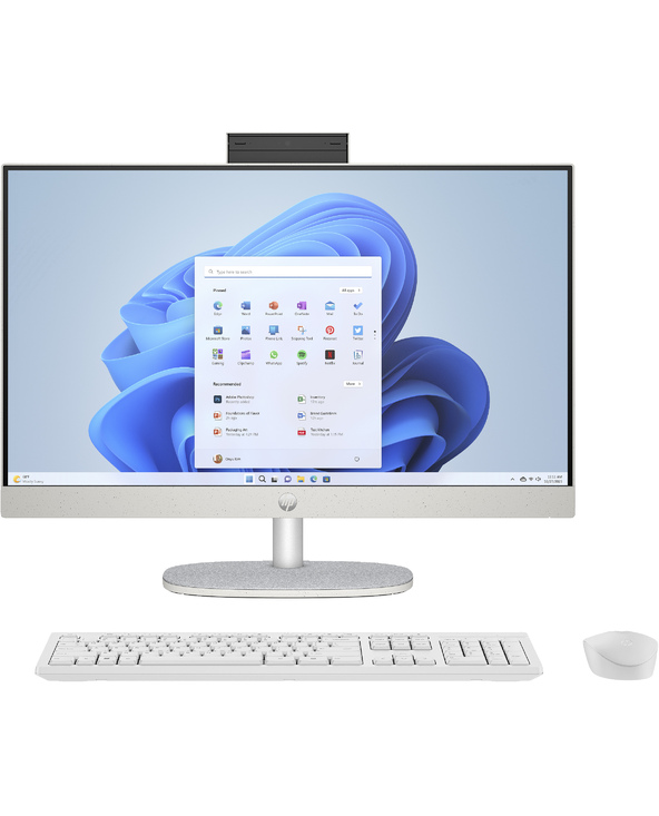 HP 24-CR0061NF 23.8 AMD Ryzen 7 16 Blanc 1 To
