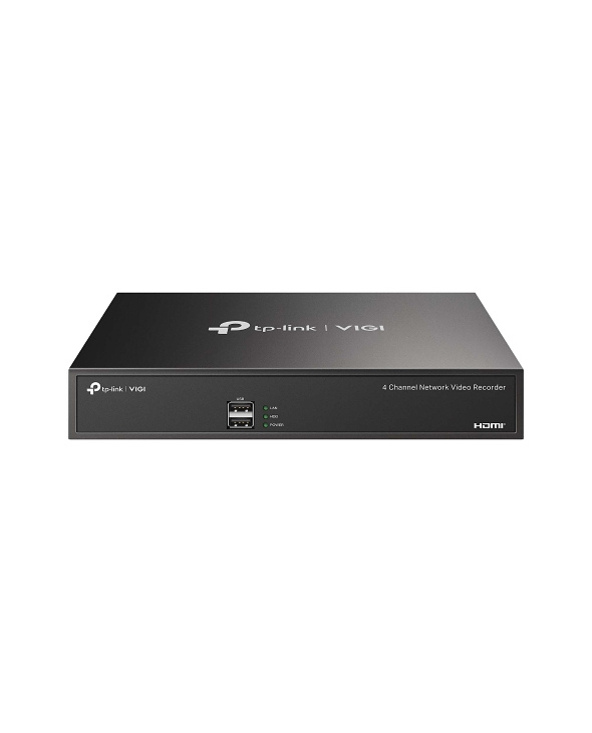 TP-Link VIGI NVR1004H Enregistreur vidéo sur réseau Noir