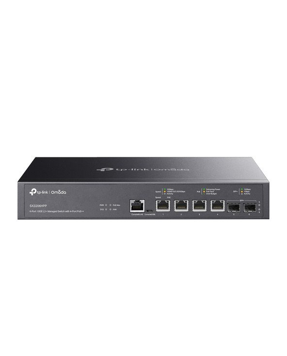 TP-Link Omada SX3206HPP commutateur réseau Géré L2+ 10G Ethernet (100/1000/10000) Connexion Ethernet, supportant l'alimentation 