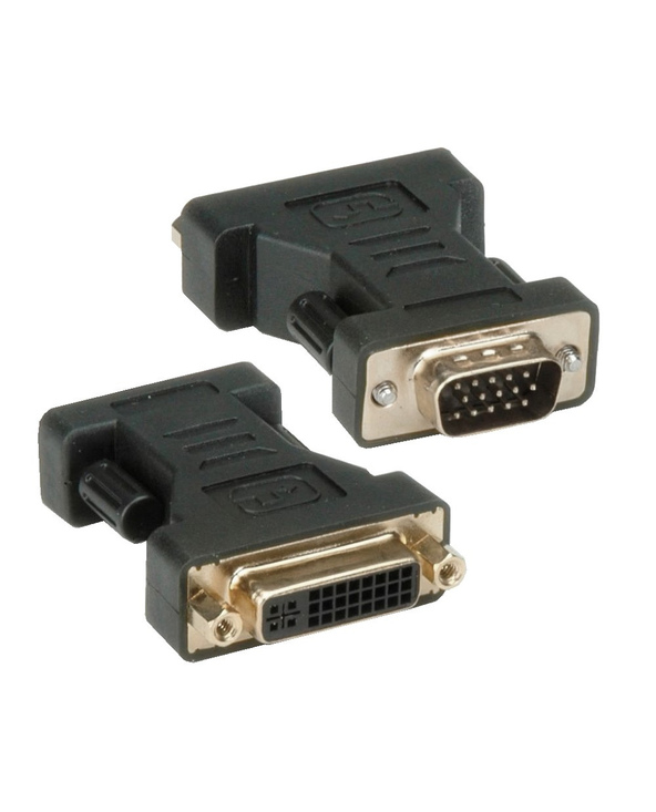 Techly DVI - VGA F/M DVI-I Noir
