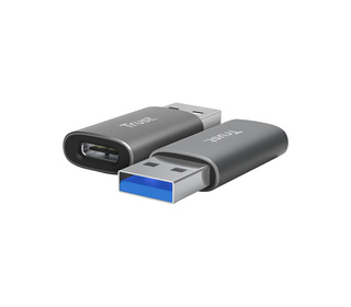 Trust Calyx USB Type-C USB Type-A Gris