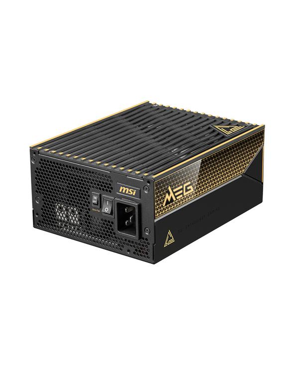 MSI MEG Ai1600T PCIE5 unité d'alimentation d'énergie 1600 W 24-pin ATX ATX Noir