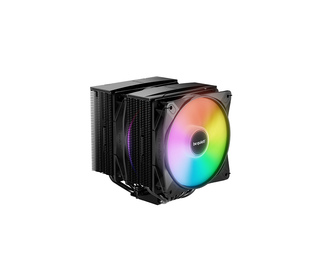 be quiet! PURE ROCK PRO 3 Black| Ventirad double tour, socket Intel et AMD, finition noire, ARGB