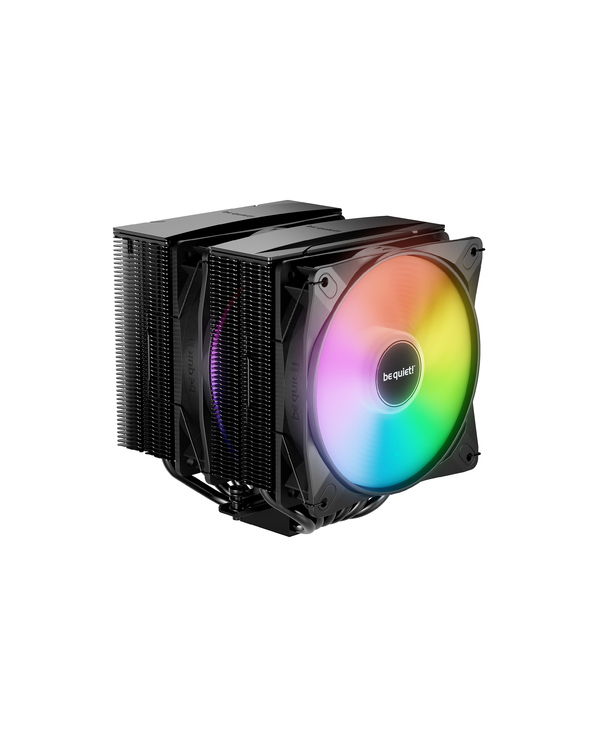 be quiet! PURE ROCK PRO 3 Black| Ventirad double tour, socket Intel et AMD, finition noire, ARGB
