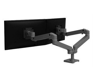 Ergotron LX Series 45-686-293 support d'écran plat pour bureau 68,6 cm (27") Gris foncé