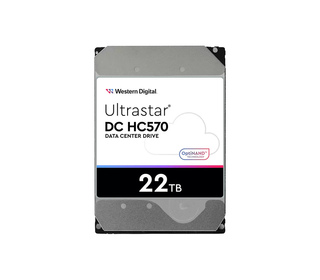 Western Digital Ultrastar DC HC570 disque dur 22 To 7200 tr/min 512 Mo 3.5" Série ATA III