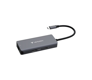 Verbatim 32157 hub & concentrateur USB 3.2 Gen 1 (3.1 Gen 1) Type-C 5000 Mbit/s Gris