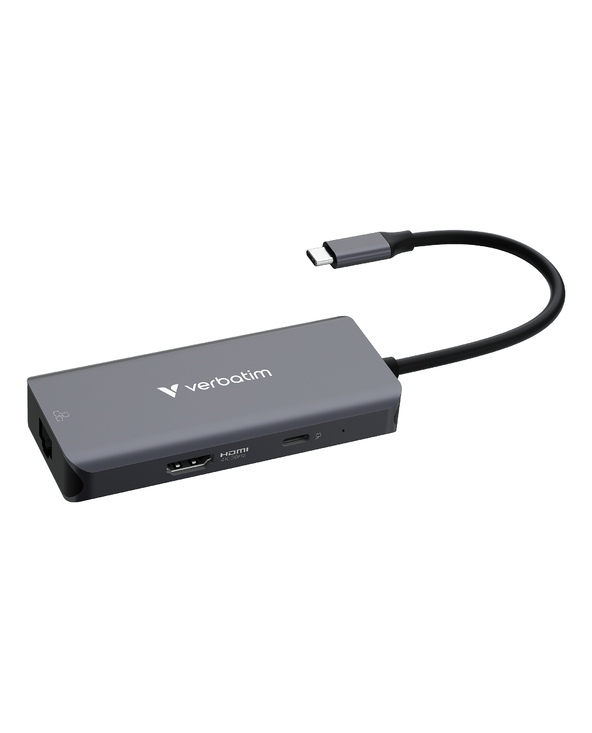 Verbatim 32157 hub & concentrateur USB 3.2 Gen 1 (3.1 Gen 1) Type-C 5000 Mbit/s Gris