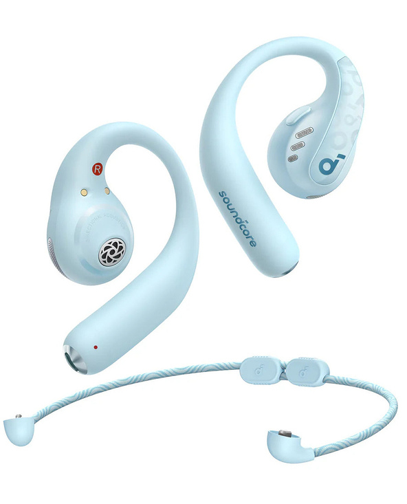 Soundcore AeroFit Pro Casque Sans fil Crochets auriculaires Appels/Musique/Sport/Au quotidien Bluetooth Couleur aqua