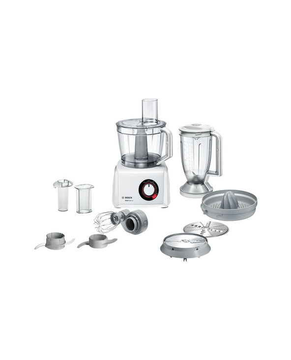 Bosch MultiTalent 8 robot de cuisine 1100 W 3,9 L Translucide, Blanc Balances intégrées
