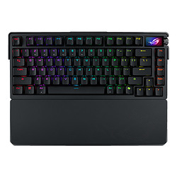 ASUS ROG Azoth Extreme clavier Jouer USB + RF Wireless + Bluetooth QWERTZ Français Noir