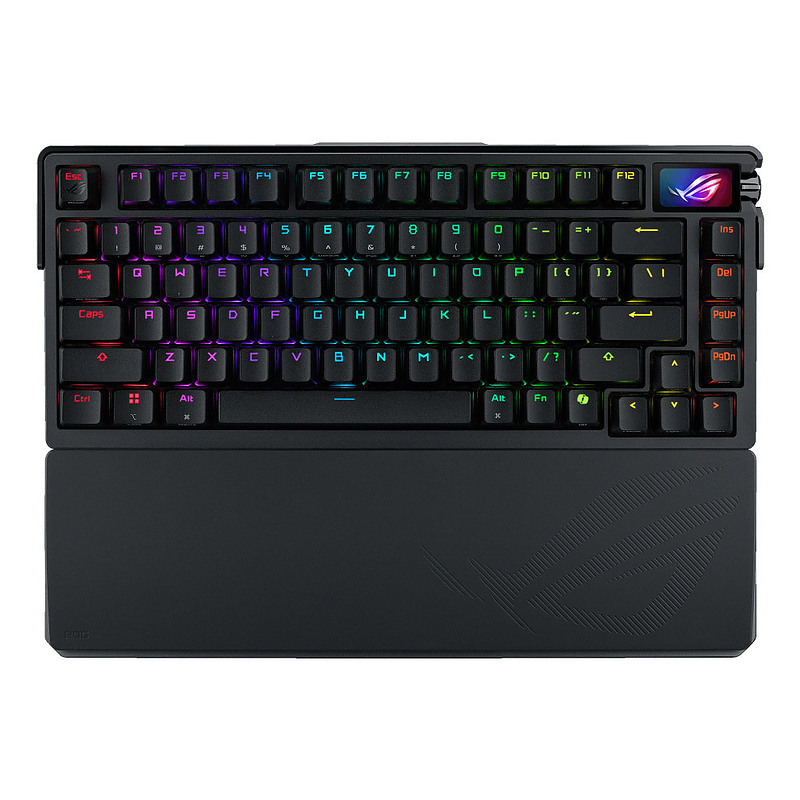 ASUS ROG Azoth Extreme clavier Jouer USB + RF Wireless + Bluetooth QWERTZ Français Noir