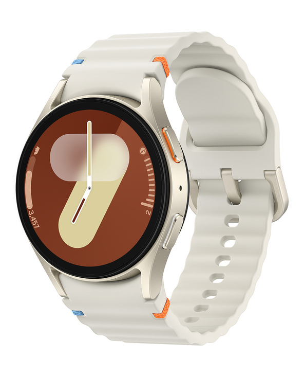 Samsung Galaxy Watch7 3,3 cm (1.3") AMOLED 40 mm Numérique 432 x 432 pixels Écran tactile Crème Wifi GPS (satellite)