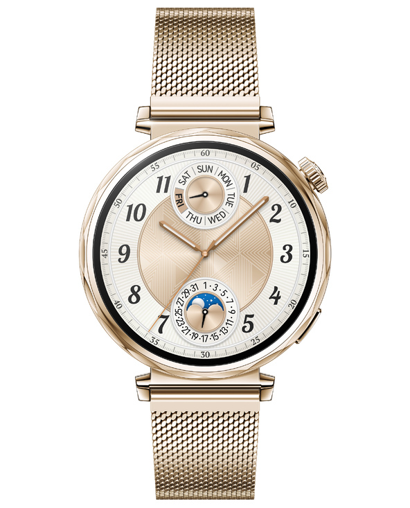 Huawei WATCH GT5 41mm 3,35 cm (1.32") AMOLED Numérique 466 x 466 pixels Or