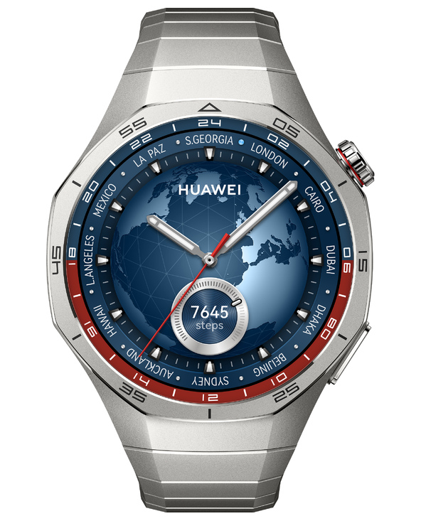 Huawei WATCH GT5 Pro 46mm 3,63 cm (1.43") AMOLED Numérique 466 x 466 pixels Titane GPS (satellite)
