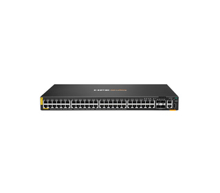 HPE Aruba Networking CX 6200F 48G Class4 PoE 4SFP+ 370W Géré L3 Gigabit Ethernet (10/100/1000) Connexion Ethernet, supportant l'
