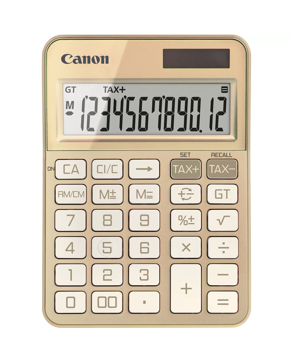 Canon KS-125KB calculatrice Bureau Calculatrice basique Or