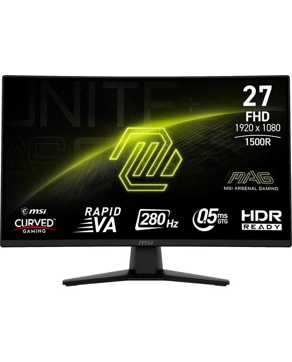 MSI MAG 274CXF 27" Full HD 0,5 ms Noir