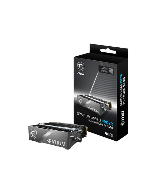 MSI SPATIUM M580 PCIe 5.0 NVMe M.2 FROZR 2TB disque SSD 2 To PCI Express 5.0 3D NAND