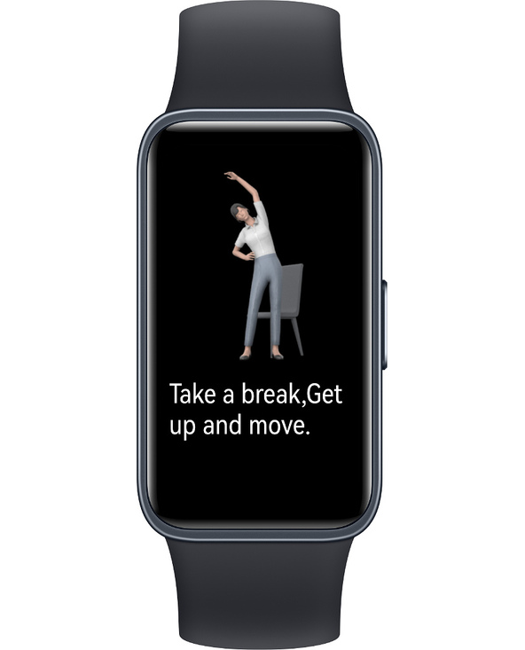 Huawei Band 8 AMOLED Bracelet connecté 3,73 cm (1.47") Noir