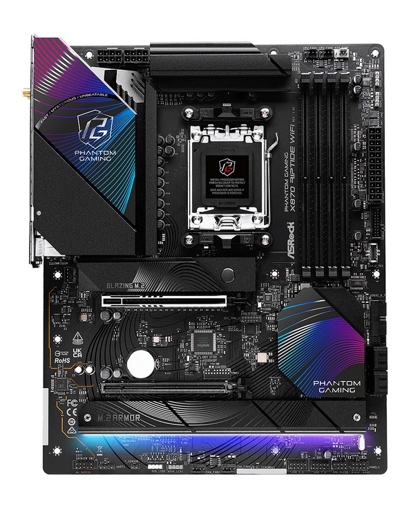 Asrock X870 Riptide WiFi AMD X870 Emplacement AM5 ATX