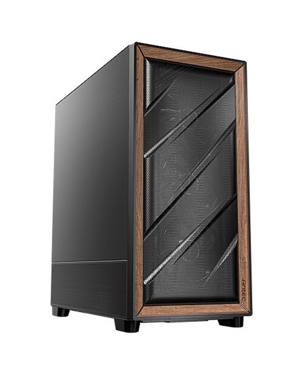 Antec FLUX SE Midi Tower Noir, Bois