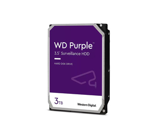 Western Digital Blue Purple disque dur 3 To 5400 tr/min 64 Mo 3.5" Série ATA III