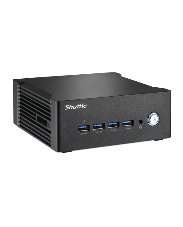 Shuttle Nano PC NA10H7, AMD Ryzen 7-8845HS APU, Radeon 780M , 2xHDMI, 2xUSB 4.0 (DP), 2x2.5Gbit LAN, VESA, 24/7