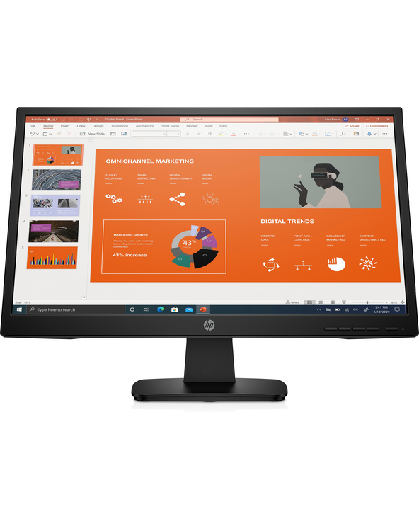 HP P22VA G4 21.5 LED Full HD 7 ms Noir