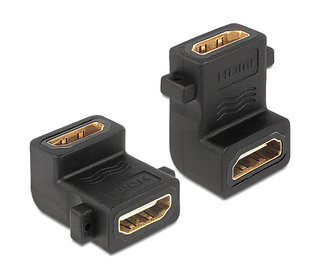 DeLOCK 65510 changeur de genre de câble HDMI Noir