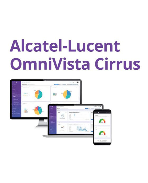 Alcatel-Lucent Enterprise OmniVista Cirrus - Base Service Gestion de réseau 1 licence(s) 5 année(s)