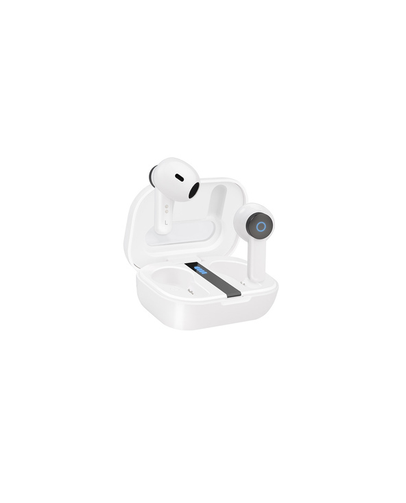 TooQ Bender Casque Sans fil Ecouteurs Appels/Musique Bluetooth Blanc
