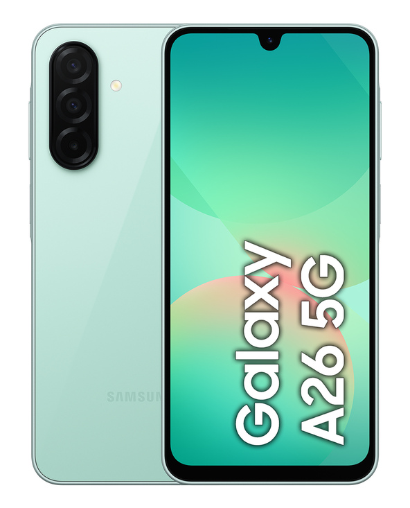 Samsung Galaxy A26 6.7" 128 Go Couleur menthe