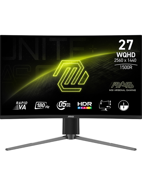 MSI MAG 27CQ6PF 27" LCD Wide Quad HD 0,5 ms Noir