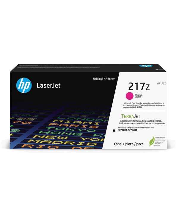HP 217Z Toner LaserJet authentique Extra-grande capacité Magenta